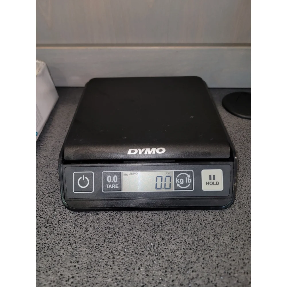 DYMO M5 Digital Postal Scale Black Weighs up to 5LBS/2.2KG Box GUC READ